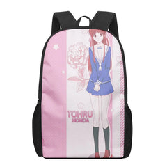 Fruits Basket 3D Pattern School Bag for Children Girls Boys