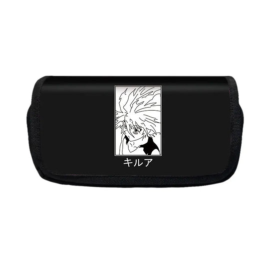Anime HUNTERxHUNTER Cosmetic Case Pencil Bag Killua Zoldyck Gon Freecss