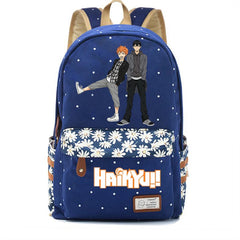 Anime Haikyuu!! Backpack High Canvas Schoolbag Mochila Unisex Student Bag