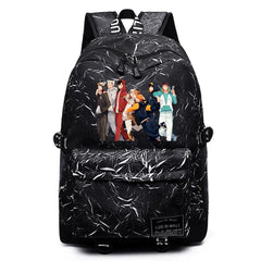 Haikyuu!! Anime Backpack Schoolbag Teenger Packsack Student Travel Bag