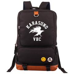 Anime Haikyuu Print Backpacks Teenager Boys Girls Bookbag School Bag Mochila