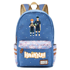 Anime Haikyuu!! Teenger Zip Packsack Casual Backpack Unisex Student