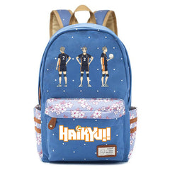 Anime Haikyuu!! Teenger Zip Packsack Casual Backpack Unisex Student