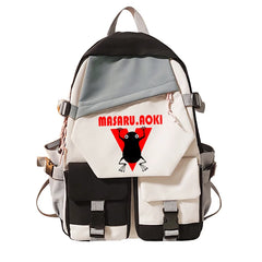 Hajime No Ippo Takamura KGB Backpack Women Schoolbag Manga Teenager