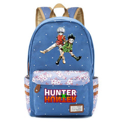 Anime Hunter Hunter Backpack Canvas Schoolbag Baby Packsack