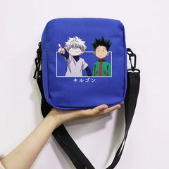 Anime Hunter X Hunter Gon Killua Messenger Bag Mini Canvas Shoulder Bags