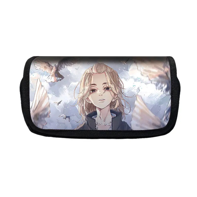 Anime Japan Tokyo Avenger Pencil Bag Cartoon Handbags School Supplies