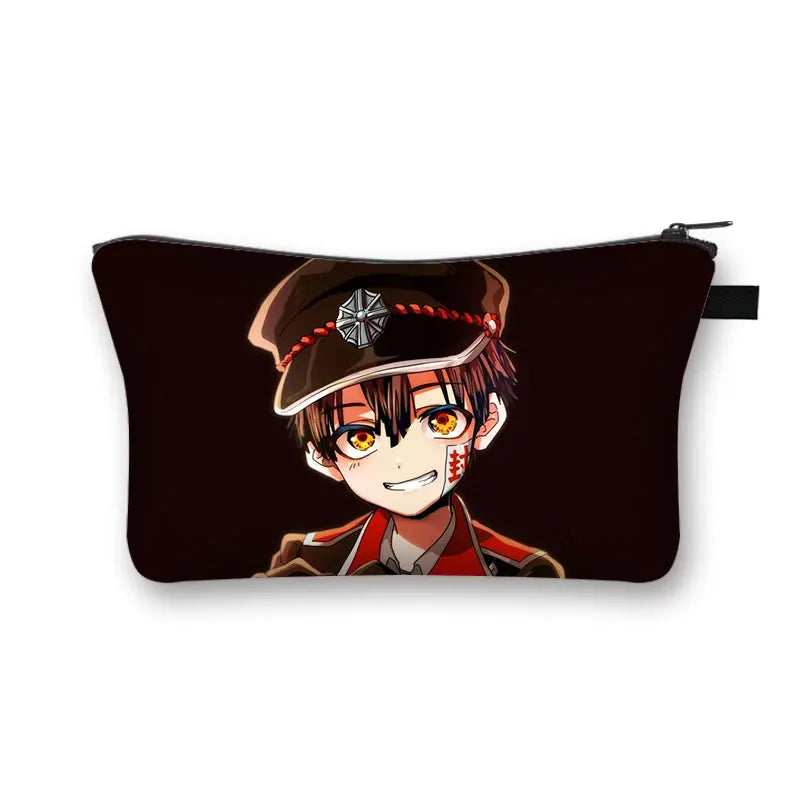 Anime Hanako-kun Cosmetic Case Women Make up Bag Girls Nene Yashiro Cosmetic Bag