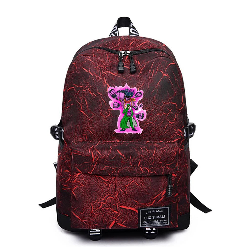 JoJo'S Bizarre Adventure Backpack Schoolbag Unisex Packsack Mochila