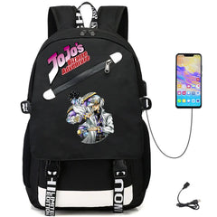 JoJo's Bizarre Adventure USB Oxford Backpack