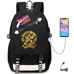 JoJo's Bizarre Adventure USB Oxford Backpack