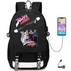 JoJo's Bizarre Adventure USB Oxford Backpack