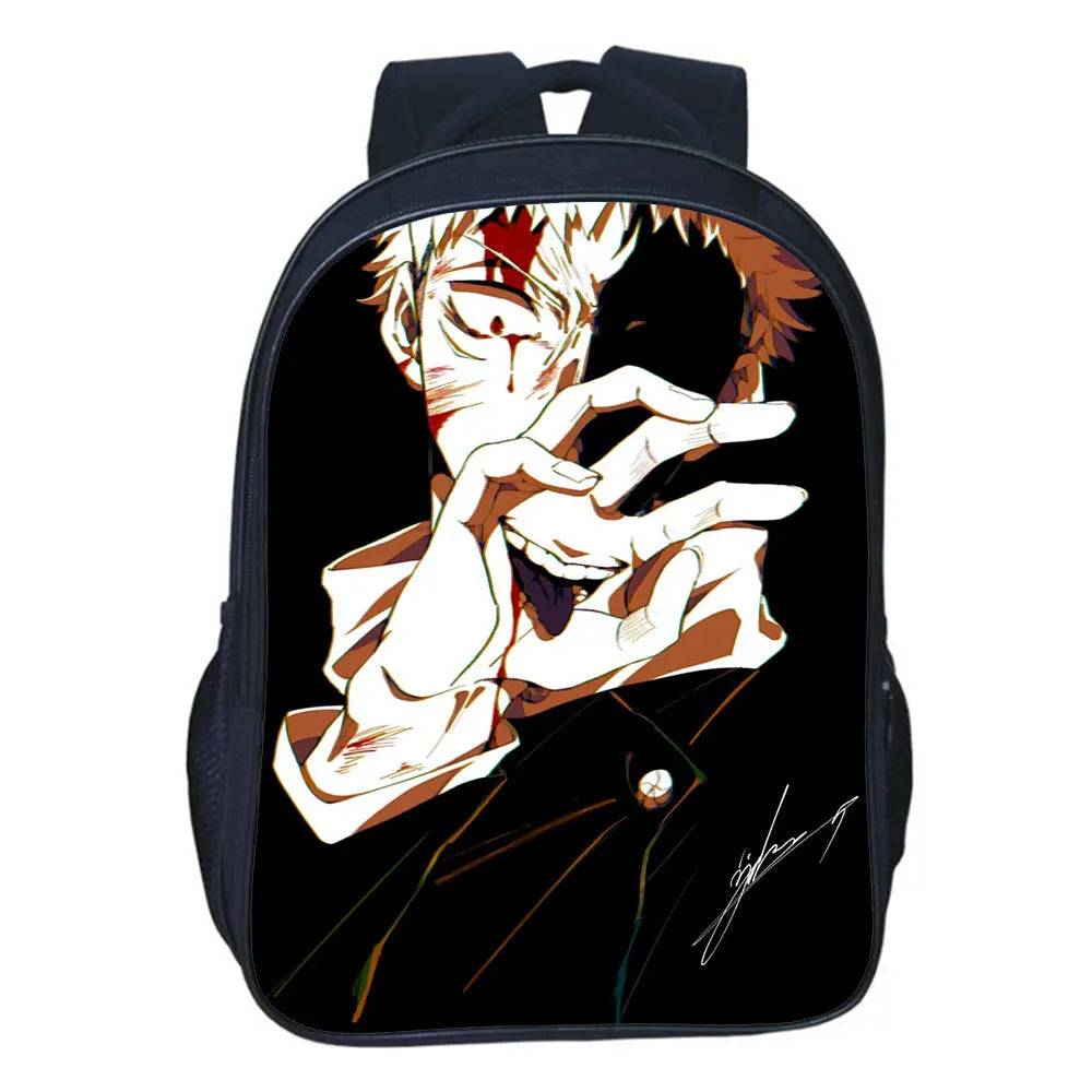 Jujutsu Kaisen Backpack Large Capacity Travel Rucksack Boys Girls School Bags