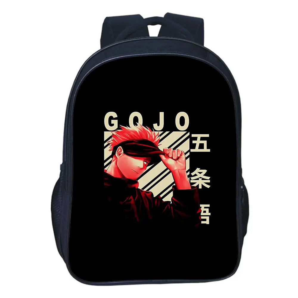 Jujutsu Kaisen Backpack Anime Bookbag School Bag Casual Rucksack