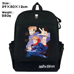 Jujutsu Kaisen Canvas Backpack Student Schoolbag Travel Laptop Cosplay