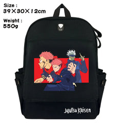 Jujutsu Kaisen Canvas Backpack Student Schoolbag Travel Laptop Cosplay