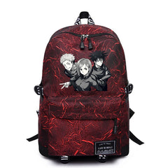 Anime Jujutsu Kaisen Casual Backpack Unisex Student Travel Schoolbag