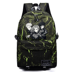 Anime Jujutsu Kaisen Casual Backpack Unisex Student Travel Schoolbag