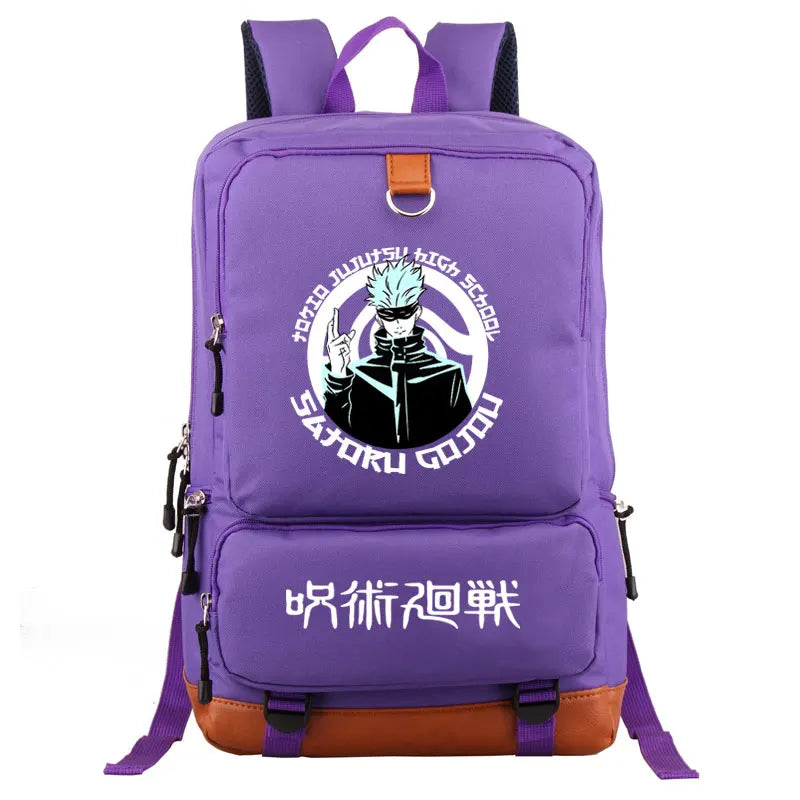 Jujutsu Kaisen Anime School Backpack Large Capacity Daypack Laptop Bag