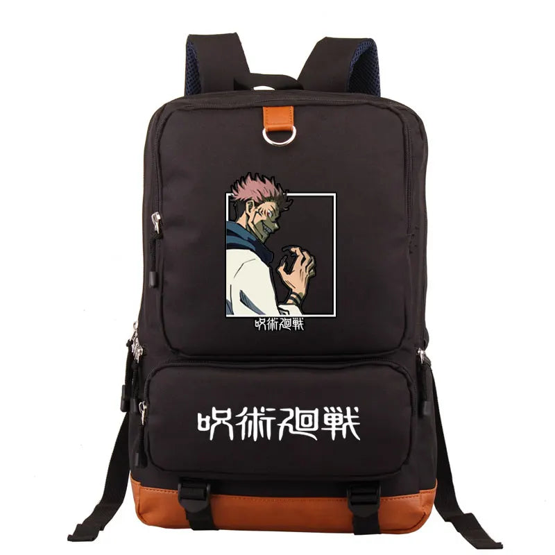 Jujutsu Kaisen Anime School Backpack Large Capacity Daypack Laptop Bag