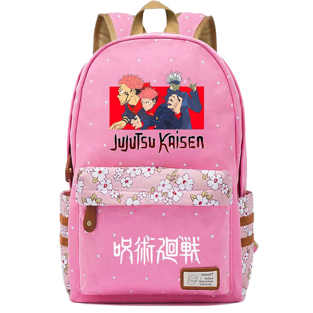 Jujutsu Kaisen Teenager Backpack School Travel Laptop Bag