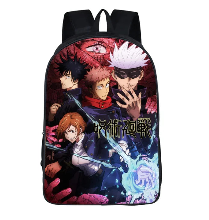 Jujutsu Kaisen Yuji Itadori Backpack - High Capacity Travel Bag