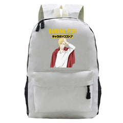 Anime Laptop Banana Fish Backpack School Bag Rucksack Anti Theft Men Backbag