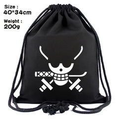 Anime Luffy Law Drawstring Bags - Boys Girls Beach Bag