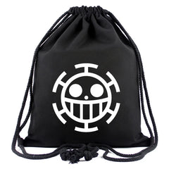 Anime Luffy Law Drawstring Bags - Boys Girls Beach Bag