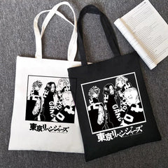 Tokyo Revengers Tote Bag Canvas Shoulder Bag Eco Shopping Bag