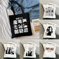 Tokyo Revengers Tote Bag Canvas Shoulder Bag Eco Hip Hop Shopping Bag