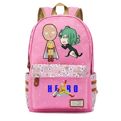 One Punch Man Backpack Unisex Student Schoolbag Casual Packsack Mochila