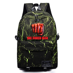 Anime One Punch-Man Casual Backpack Schoolbag Mochila High Teenger Packsack