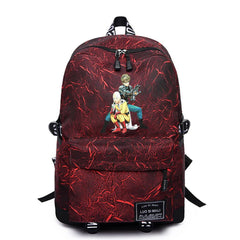 Anime One Punch-Man Casual Backpack Schoolbag Mochila High Teenger Packsack