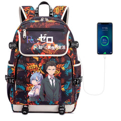 Anime Re:Life In A Different World From Zero Zip Backpack
