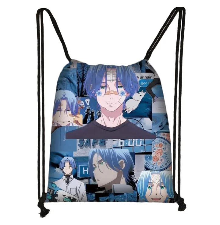 SK8 The Infinity Drawstring Backpack Men Women Student Travel Bags