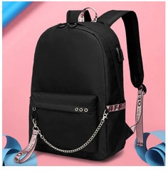 Slayer Tanjirou Kamado Backpack Demon Cosplay USB Charging Unisex Daily Bag
