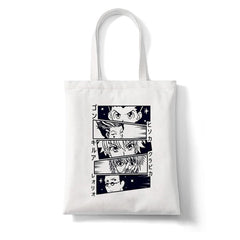 Hunter X Hunter Killua Zoldyck Shopping Bag Canvas Tote Large Capacity Handbag