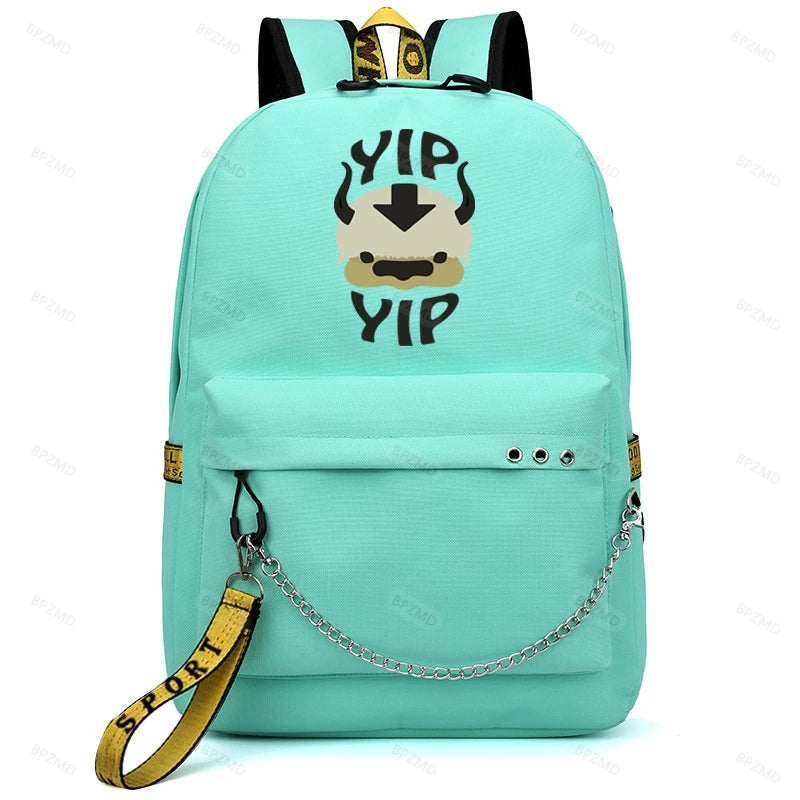 Anime Student Sports Bag School Bag Teenager USB Charging Backpack Laptop