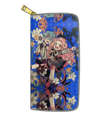 Hanako-kun Logo Wallet Zipper Long Lady's Change Purse Credit Card Purse
