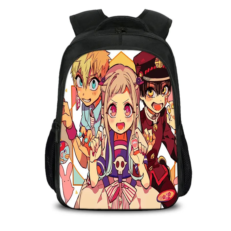 Anime Hanako-kun Cosplay Backpack Nene Yashiro Schoolbags 3D Boys&Girls Mochila