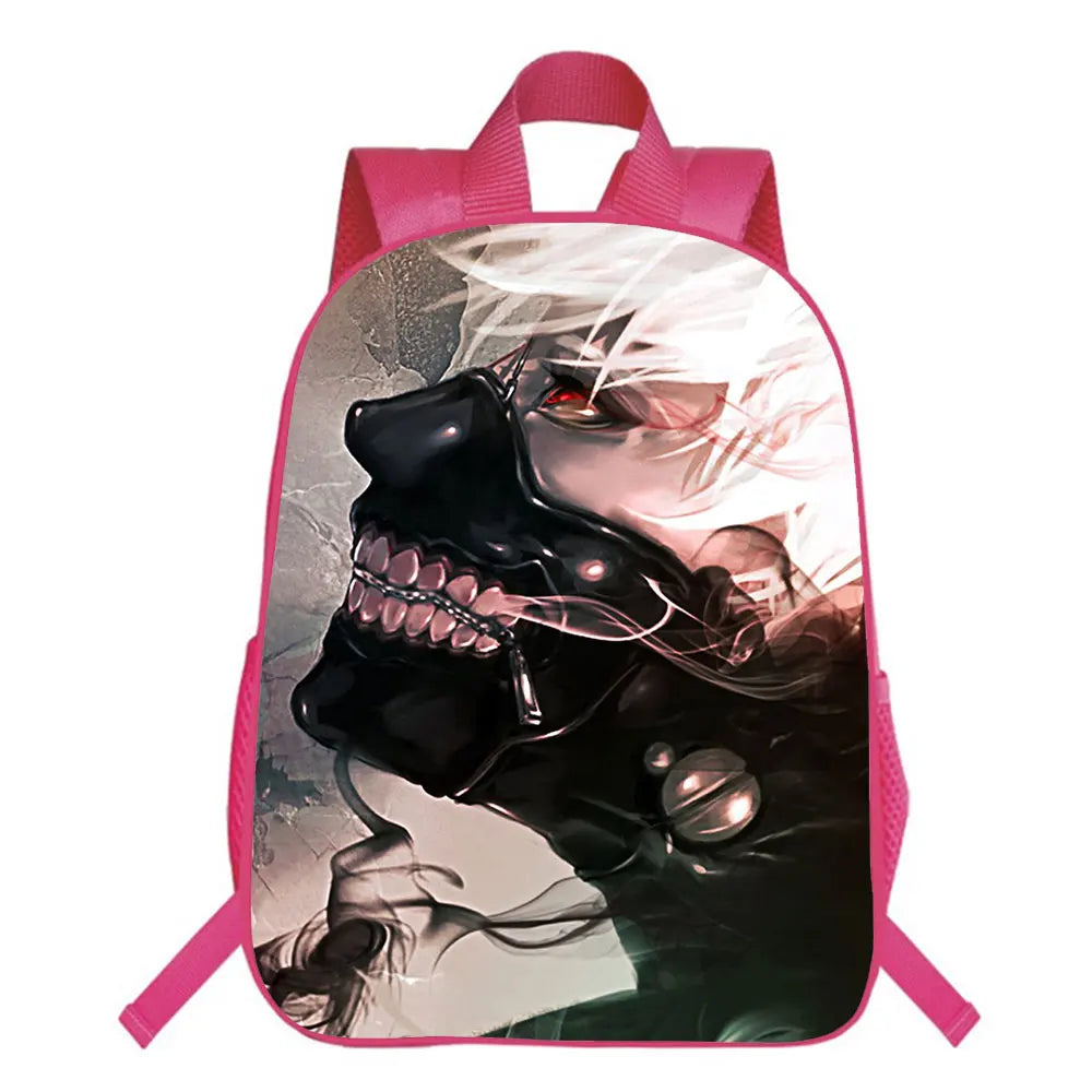 Tokyo Ghoul Backpack School Bag Men Women Travel Book Bag Mochila