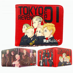 Tokyo Revengers Wallet Short PU Purse Cosplay Gift