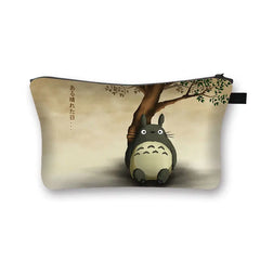 Totoro / Ponyo Cosmetic Bag Makeup Bag Travel Organizer for Women Girls