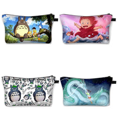 Totoro / Ponyo Cosmetic Bag Makeup Bag Travel Organizer for Women Girls