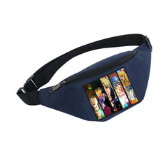 Anime Unisex Fanny Pack Waterproof Chest Handbag Waist Bag