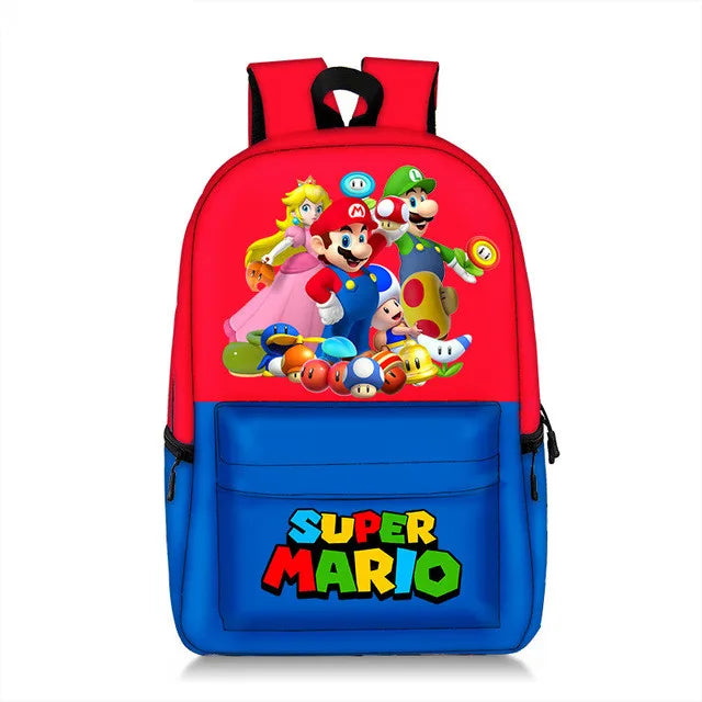 Anime backpack canvas Boys Girls Teenagers schoolbag Rucksack men women