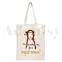 Anne Shirley Green Gables Handbag Canvas Shoulder Bag