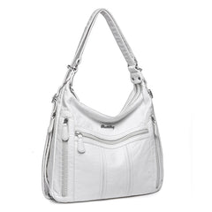 Crossbody Bag Pu Leather Shoulder Bag Pink