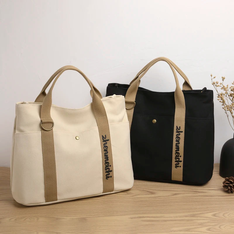 Women Handbags Tote Bag Large Capacity Shoulder Bag Canvas Crossbody Bag